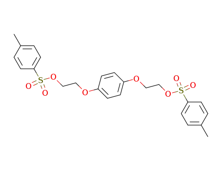 Molecular Structure of 37108-78-4 (2,2'-[1,4-phenylenebis(oxy)]bis(ethane-2,1-diyl)bis(4-methylbenzenesulfonate))
