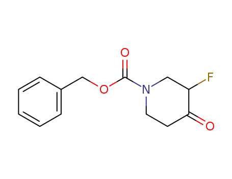 1-Piperidinecarboxylicacid, 3-fluoro-4-oxo-, phenylmethyl ester