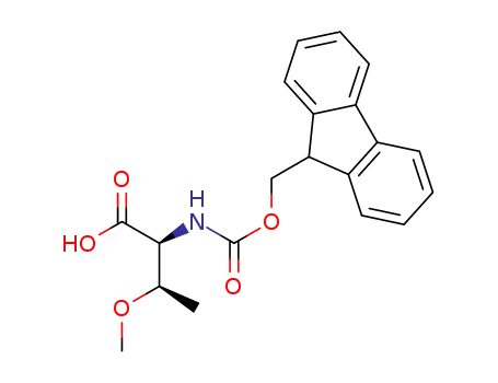 Molecular Structure of 1279029-70-7 (FMOC-(2S,3S)-2-AMINO-3-METHOXYBUTANOIC ACID)