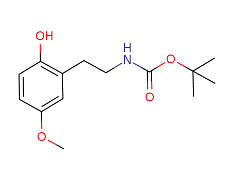 tert-butyl N-[2-(2-hydroxy-5-methoxyphenyl)ethyl]-carbamate