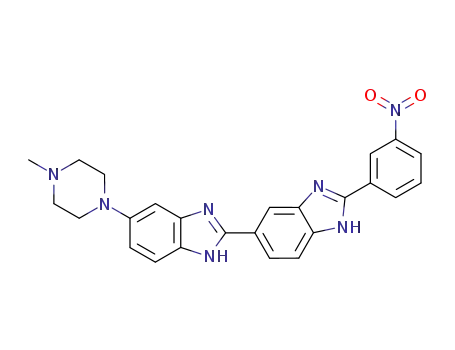 5-(4-methylpiperazin-1-yl)-2'-(3-nitrophenyl)-2,5'-bi-1H-benzimidazole