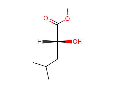 Pentanoic acid, 2-hydroxy-4-methyl-, methyl ester, (R)-