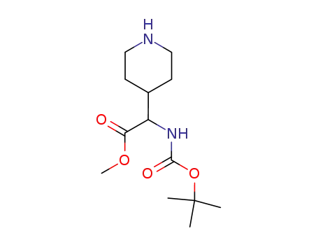 4-피페리딘아세트산, .알파.-[[(1,1-디메틸에톡시)카르보닐]아미노]-, 메틸 에스테르