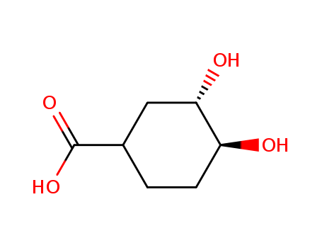 Cyclohexanecarboxylic acid, 3,4-dihydroxy-, (1R,3R,4R)-rel-