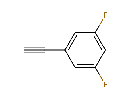 Molecular Structure of 151361-87-4 (1-ETHYNYL-3 5-DIFLUOROBENZENE  97)