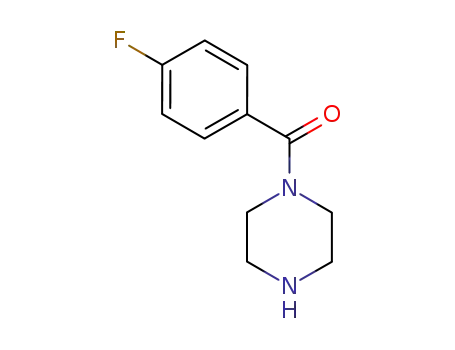 Molecular Structure of 102391-98-0 ((4-FLUORO-PHENYL)-PIPERAZIN-1-YL-METHANONE)