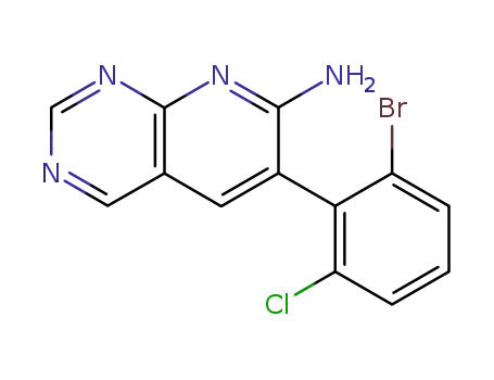 6-(2-bromo-6-chlorophenyl)pyrido[2,3-d]pyrimidin-7-amine