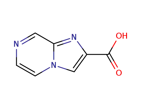 Molecular Structure of 77112-53-9 (IMIDAZO[1,2-A]PYRAZINE-2-CARBOXYLIC ACID)