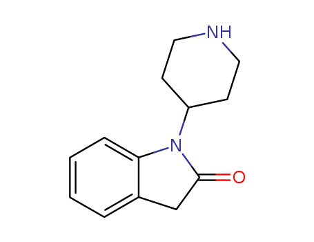 1,3-Dihydro-1-(piperidin-4-yl)(2H)indol-2-one