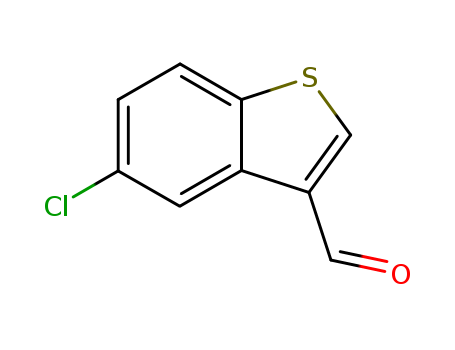 5-CHLORO-1-BENZOTHIOPHENE-3-CARBALDEHYDE Cas no.16296-68-7 98%