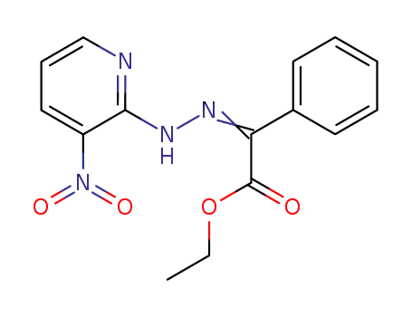 ethyl 2-(3-nitro-2-pyridylhydrazono)phenylacetate