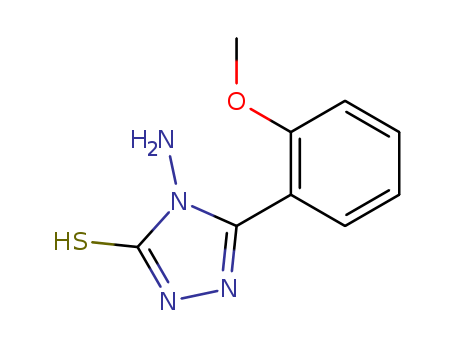 4-AMINO-5-(2-METHOXY-PHENYL)-4H[1,2,4]TRIAZOLE-3-THIOLCAS