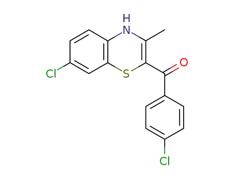 Methanone,
(7-chloro-3-methyl-4H-1,4-benzothiazin-2-yl)(4-chlorophenyl)-