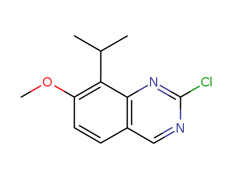 Quinazoline, 2-chloro-7-methoxy-8-(1-methylethyl)-  Cas ch.342801-20-1 98%