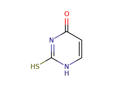 4(1H)-Pyrimidinone, 2-mercapto- (9CI)