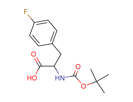 Phenylalanine, N-[(1,1-dimethylethoxy)carbonyl]-4-fluoro-