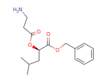 (R)-2-(3-Amino-propionyloxy)-4-methyl-pentanoic acid benzyl ester