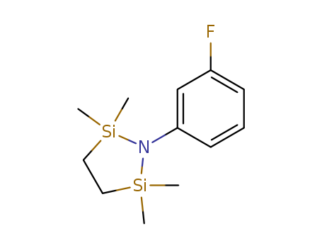 1-Aza-2,5-disilacyclopentane, 1-(3-fluorophenyl)-2,2,5,5-tetramethyl-