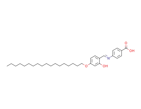 Benzoic acid,
4-[(E)-([2-hydroxy-4-(octadecyloxy)phenyl]methylene)amino]-