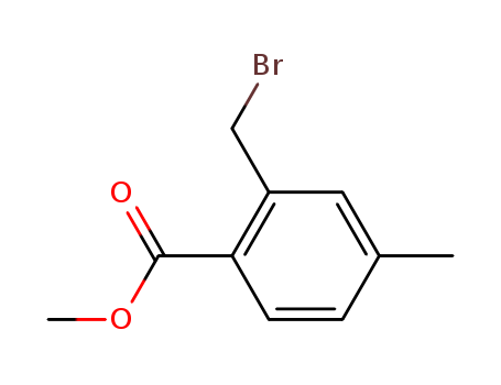 Benzoic acid, 2-(bromomethyl)-4-methyl-, methyl ester