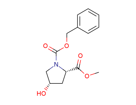 n-cbz-cis-4-hydroxy-l-proline methyl ester  CAS NO.57653-35-7