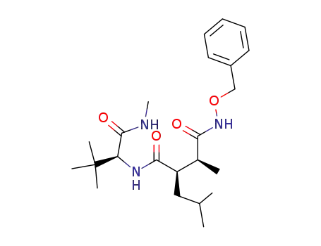 (2R,3S)-N<sup>4</sup>-Benzyloxy-N<sup>1</sup>-((S)-2,2-dimethyl-1-methylcarbamoyl-propyl)-2-isobutyl-3-methyl-succinamide