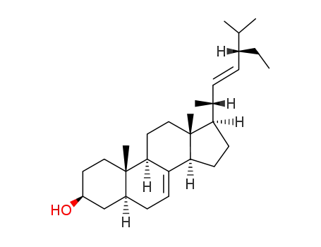 Molecular Structure of 481-18-5 (A-SPINASTEROL)
