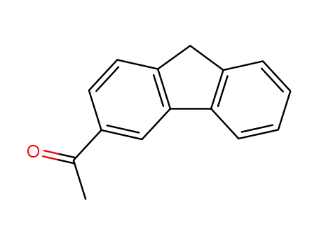 Molecular Structure of 55718-48-4 (1-(9H-FLUOREN-3-YL)-ETHANONE)
