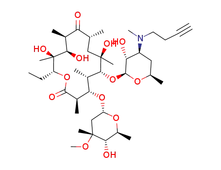 Molecular Structure of 677726-20-4 (C<sub>40</sub>H<sub>69</sub>NO<sub>13</sub>)