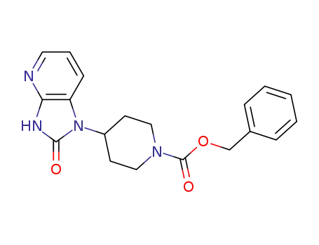 benzyl 4-(2-oxo-2,3-dihydro-1H-imidazo[4,5-b]pyridin-1-yl)piperidine-1-carboxylate