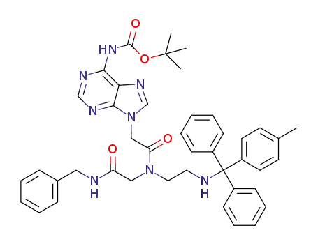 C<sub>43</sub>H<sub>46</sub>N<sub>8</sub>O<sub>4</sub>