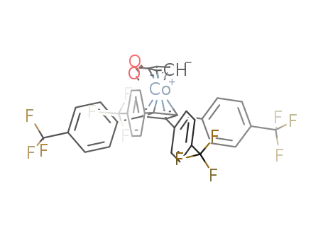(η4-tetra(para-trifluoromethylphenyl)cyclobutadiene)(η5-carbomethoxycyclopentadienyl)cobalt