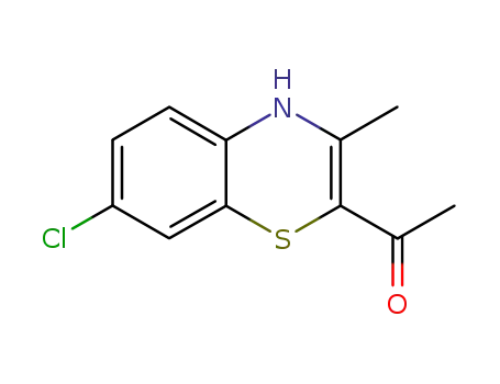 Ethanone, 1-(7-chloro-3-methyl-4H-1,4-benzothiazin-2-yl)-