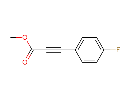 Molecular Structure of 42122-44-1 (Methyl 3-(4-fluorophenyl)prop-2-ynoate)