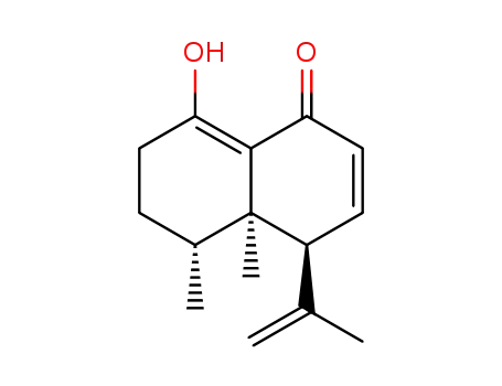 8-Hydroxy-4a,5-dimethyl-4-isopropenyl-1,4,4a,5,6,7-hexahydro-naphthalin-1-on