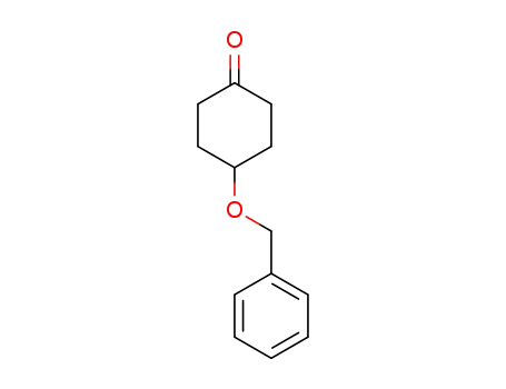 Molecular Structure of 2987-06-6 (4-(Benzyloxy)cyclohexanone)