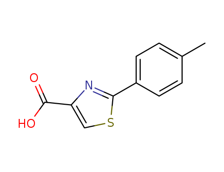 4-Thiazolecarboxylicacid, 2-(4-methylphenyl)-