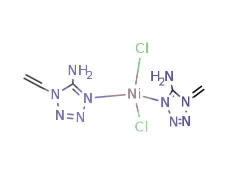 Ni(1-vinyl-5-aminotetrazole)2Cl<sub>2</sub>