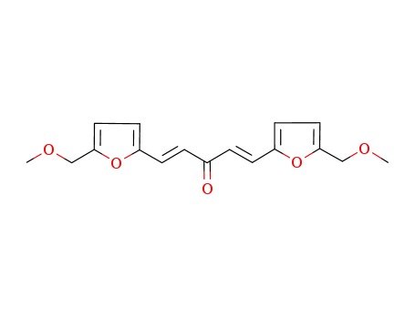 1,4-Pentadien-3-one, 1,5-bis[5-(methoxymethyl)-2-furanyl]-, (1E,4E)-