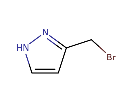 1H-Pyrazole,3-(bromomethyl)- cas  102846-12-8