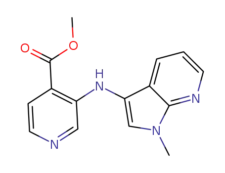 3-[(1-methyl-1H-pyrrolo[2,3-b]pyridine-3-yl)amino] pyridine-4-carboxylate