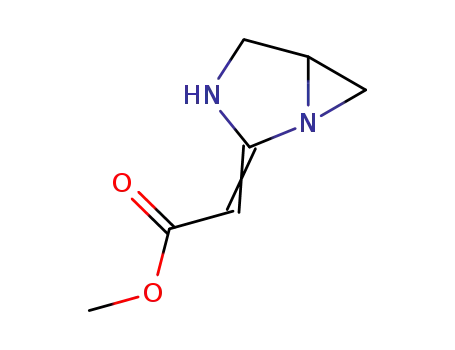 Acetic acid, 1,3-diazabicyclo[3.1.0]hex-2-ylidene-, methyl ester