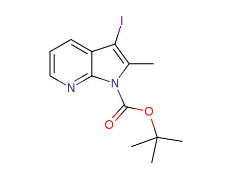 tert-butyl 3-iodo-2-methyl-1H-pyrrolo[2,3-b]pyridine-1-carboxylate