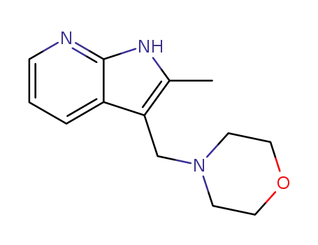 2-methyl-3-morpholin-4-ylmethyl-1<i>H</i>-pyrrolo[2,3-<i>b</i>]pyridine