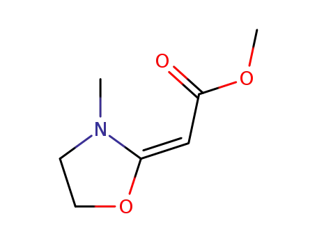 3-methyl-2-(methoxycarbonylmethylene)-1,3-oxazoline