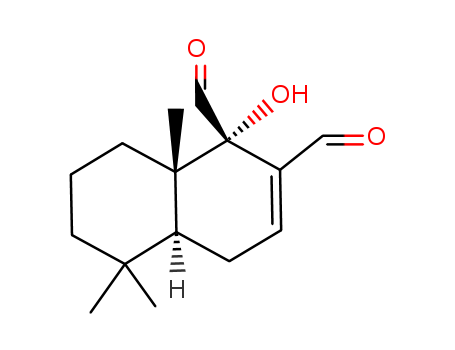 (1S,4aS,8aS)-1-hydroxy-5,5,8a-trimethyl-4a,6,7,8-tetrahydro-4H-naphthalene-1,2-dicarbaldehyde