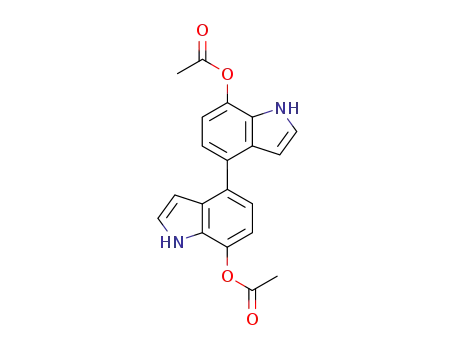 7,7'-diacetoxy-4,4'-biindolyl