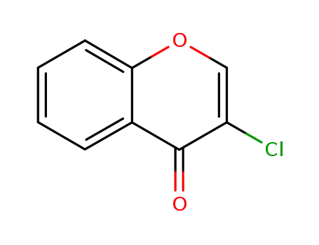 Molecular Structure of 18333-00-1 (3-chloro-4H-chromen-4-one)