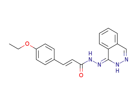 (2E,N',E)-3-(4-ethoxyphenyl)-N'-[phthalazin-1-(2H)-ylidiene]acrylohydrazide