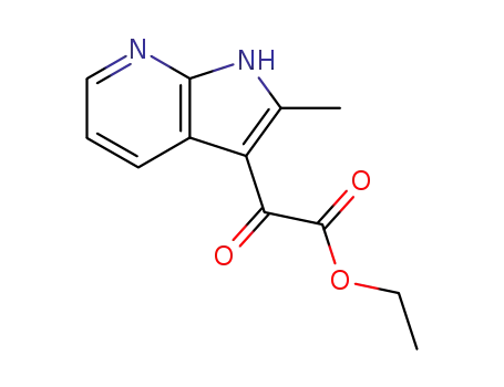 ethyl 2-(2-methyl-1H-pyrrolo[2,3-b]pyridin-3-yl)-2-oxoacetate
